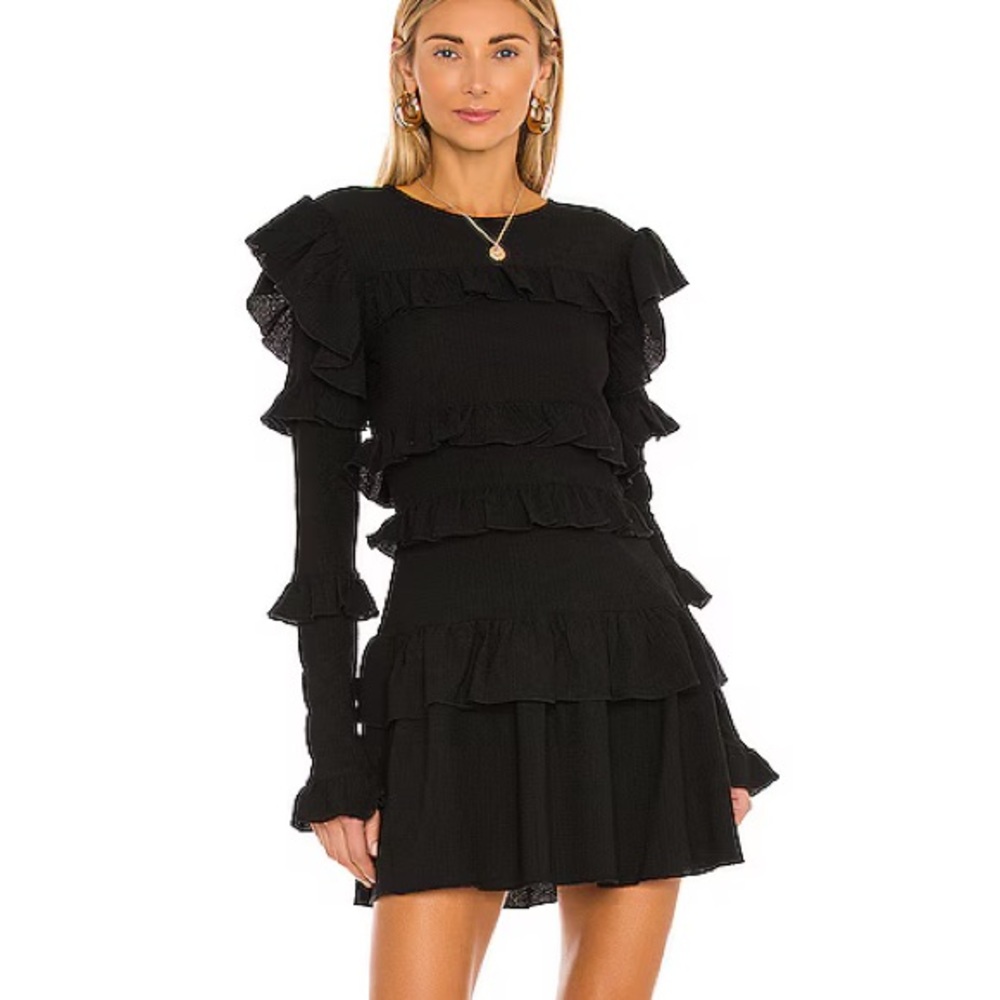 Tularosa Selma Dress in Black